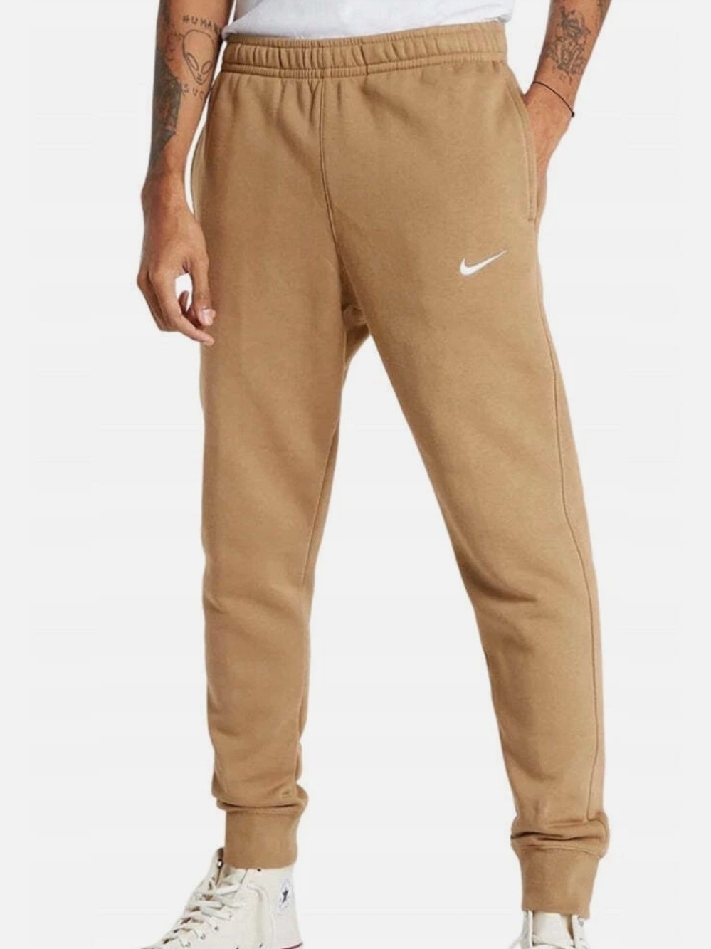 Nike Men's Caramel/Tan Fleece Joggers